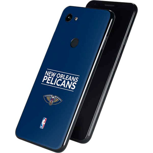 NBA New Orleans Pelicans Standard - Blue Google Pixel 3a XL Skin